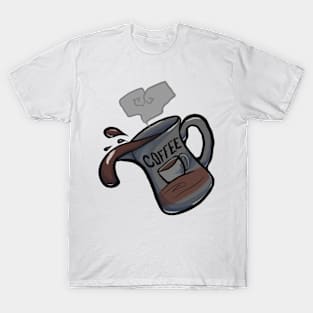 Creepy Coffee Love T-Shirt